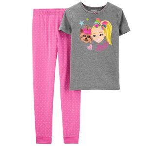 NWT.NICKELODEON Girls 2-Piece Jojo Siwa 100% Snug Fit Cotton Pajamas